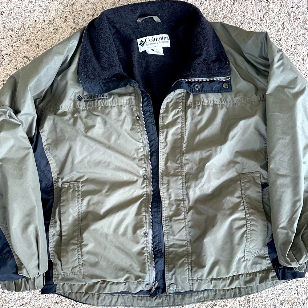 Vintage Columbia Puffer Jacket Mens Large